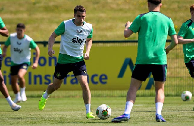 Republic of Ireland Squad Training, FAI National Training Centre, Dublin 26 5 2026 Seamus Coleman Seamus Coleman 26 5 2026  Copyright: x INPHO RyanxByrnex RB1_9906