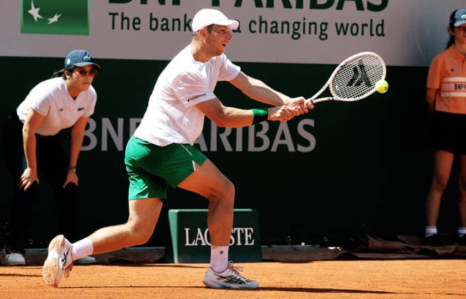 TENNIS - French Open 2026 PARIS,FRANCE,26.MAY.26 - TENNIS - ATP, Tennis Herren World Tour, French Open, Roland Garros, Grand Slam. Image shows Tallon Griekspoor (NED).  GEPAxpictures xMatthiasxHauer