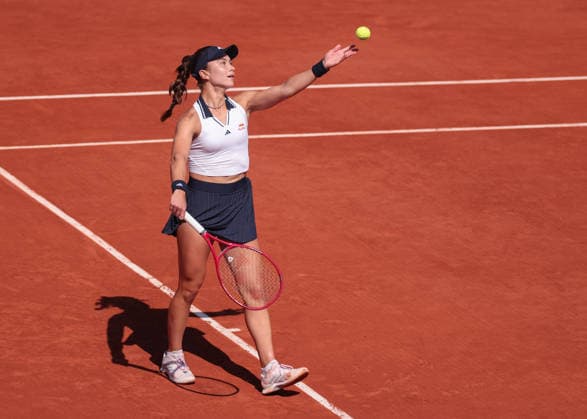 Iva Jovic USA , Ladies Singles, Ladies Singles Tennis French Open 2026 Roland Garros Paris France 26 May 2026 Copyright: xJuergenxHasenkopfx