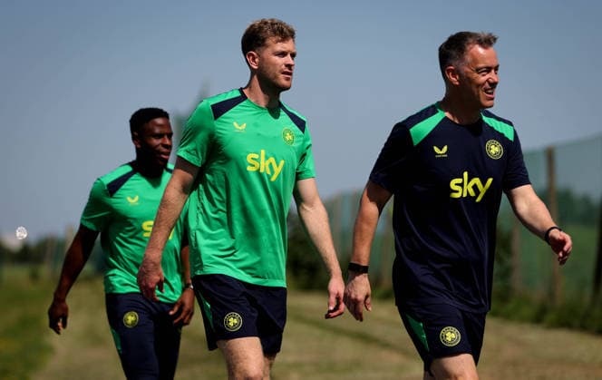 Republic of Ireland Squad Training, FAI National Training Centre, Dublin 26 5 2026 Nathan Collins Nathan Collins 26 5 2026  Copyright: x INPHO RyanxByrnex RB2_1705