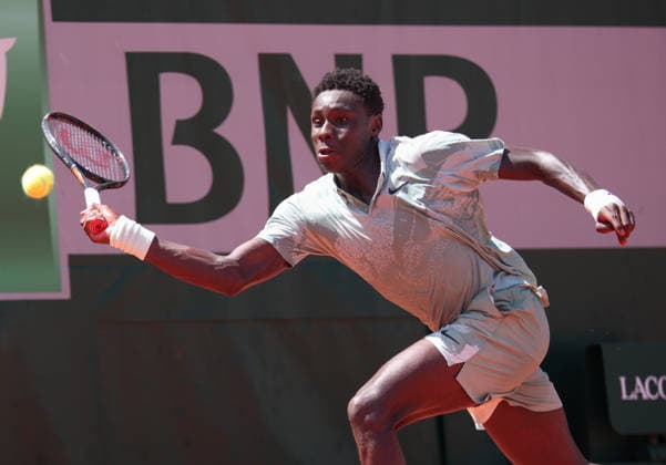 Moise Kouame FRA , Men s Singles, Men s Singles Tennis French Open 2026 Roland Garros Paris France 26 May 2026 Copyright: xJuergenxHasenkopfx