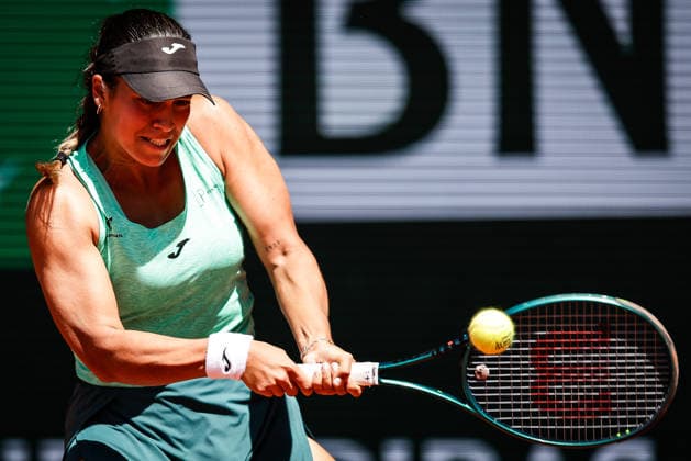 May 26, 2026, Paris, France, France: Jessica BOUZAS MANEIRO of Spain during the third day of the Roland-Garros 2026, French Open 2026, Grand Slam tennis tournament at Roland-Garros Stadium on May 26, 2026 in Paris, France. Roland Garros 2026 - Day 3  - ZUMAm308 20260526_zsp_m308_003 Copyright: xMatthieuxMirvillex