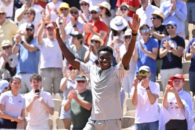 Tennis -Internationaux de France - Roland Garros 2026 - ITF - 26 05 2026 - Tennis -Internationaux de France - Roland Garros 2026 - ITF - 26 05 2026 - Moise Kouame - France bat Cilic ParisFrance  Copyright: xChryslenexCaillaud Psnewzx