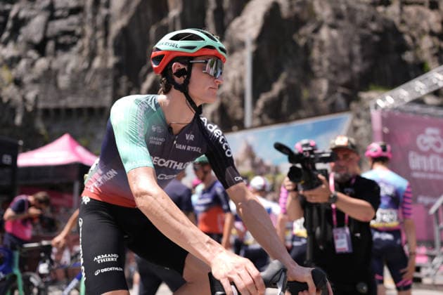 Austria™s Felix Gall of Decathlon CMA CGM Team during Stage 16 of the Giro d™Italia, from Bellinzona to CarÃ¬, Switzerland, Tuesday, May 26, 2026.  Copyright: xMassimoxPaolone LaPressex