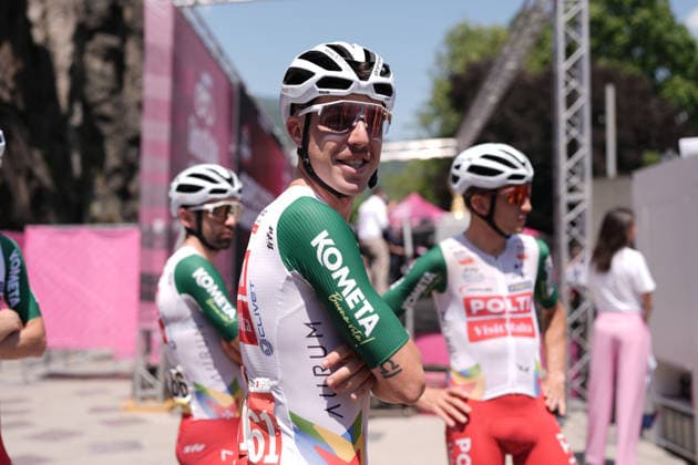 Italy™s Mattia Bais of Team Polti VisitMalta during Stage 16 of the Giro d™Italia, from Bellinzona to CarÃ¬, Switzerland, Tuesday, May 26, 2026.  Copyright: xMassimoxPaolone LaPressex