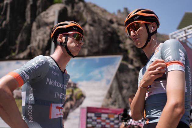 Netherlands™ Thymen Arensman of Netcompany Ineos during Stage 16 of the Giro d™Italia, from Bellinzona to CarÃ¬, Switzerland, Tuesday, May 26, 2026.  Copyright: xMassimoxPaolone LaPressex