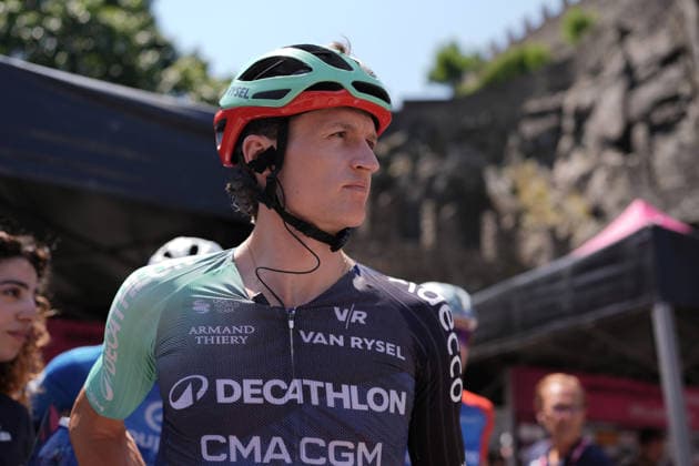 Austria™s Felix Gall of Decathlon CMA CGM Team during Stage 16 of the Giro d™Italia, from Bellinzona to CarÃ¬, Switzerland, Tuesday, May 26, 2026.  Copyright: xMassimoxPaolone LaPressex