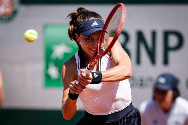 May 26, 2026, Paris, France, France: Iva JOVIC of United States during the third day of the Roland-Garros 2026, French Open 2026, Grand Slam tennis tournament at Roland-Garros Stadium on May 26, 2026 in Paris, France. Roland Garros 2026 - Day 3  - ZUMAm308 20260526_zsp_m308_012 Copyright: xMatthieuxMirvillex