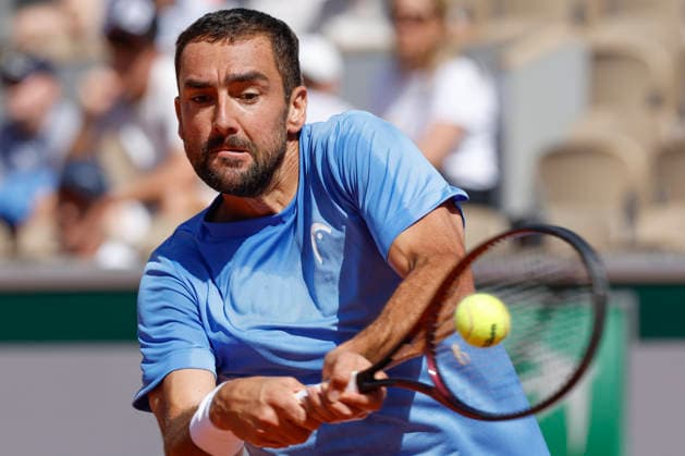 May 26, 2026, Paris, Paris, France: Marin CILIC (CRO) in action during the tennis Grand Slam of Roland Garros 2026, at Roland Garros Stadium - on May 26 2026 .Paris - France Paris France - ZUMAb253 20260526_zsp_b253_314 Copyright: xLoicxBaratouxx