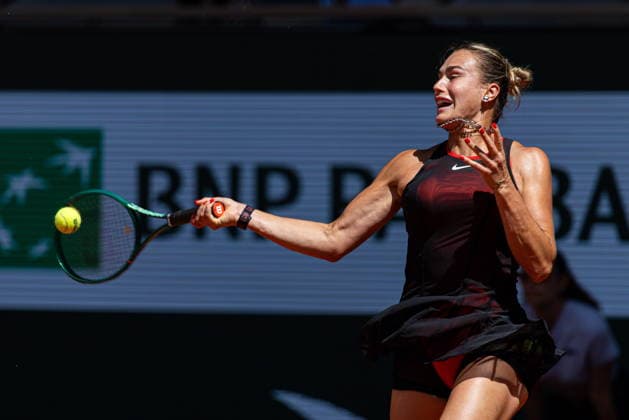 2026.05.26 Paryz Tenis French Open Roland Garros 2026 Aryna Sabalenka - Jessica Bouzas Maneiro N z Aryna Sabalenka Foto Pawel Andrachiewicz PressFocus 2026.05.26 Paris Tennis - French Open Roland Garros 2026 Aryna Sabalenka - Jessica Bouzas Maneiro Aryna Sabalenka Credit: Pawel Andrachiewicz PressFocus NEWSPIX.PL --- newspix.pl 