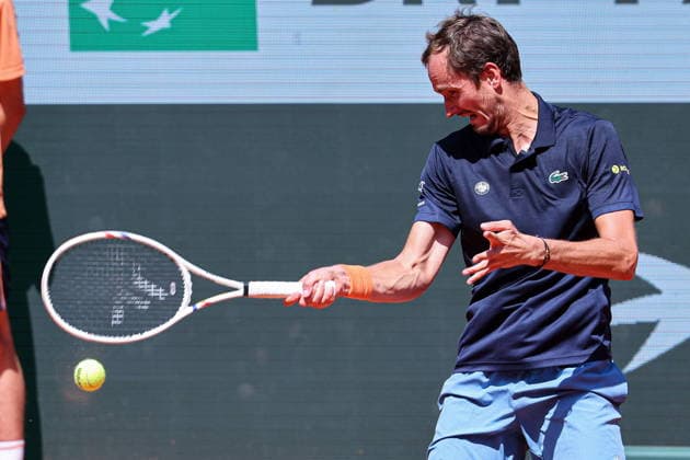 2026.05.26 Paryz Tenis French Open Roland Garros 2026 Adam Walton - Daniil Medvedev N z Daniil Medvedev Foto Pawel Andrachiewicz PressFocus 2026.05.26 Paris Tennis - French Open Roland Garros 2026 Adam Walton - Daniil Medvedev Daniil Medvedev Credit: Pawel Andrachiewicz PressFocus NEWSPIX.PL --- newspix.pl 