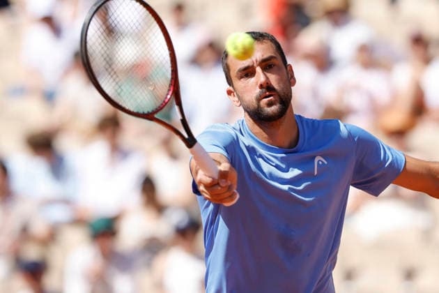 May 26, 2026, Paris, Paris, France: Marin CILIC (CRO) in action during the tennis Grand Slam of Roland Garros 2026, at Roland Garros Stadium - on May 26 2026 .Paris - France Paris France - ZUMAb253 20260526_zsp_b253_327 Copyright: xLoicxBaratouxx