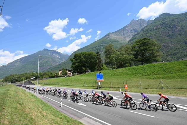 26-05-2026 Giro D italia; Tappa 16 Bellinzona - Cari; Biasca; 