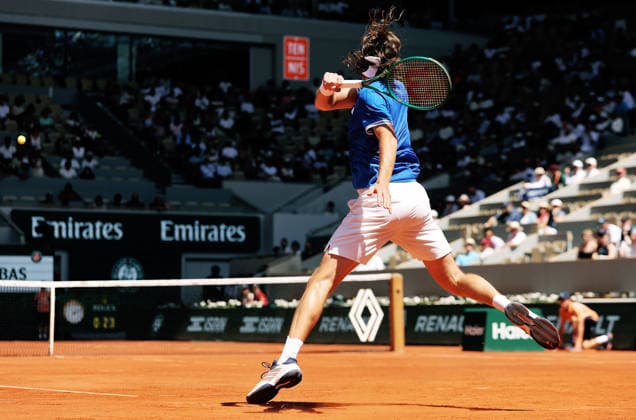 TENNIS - French Open 2026 PARIS,FRANCE,26.MAY.26 - TENNIS - ATP, Tennis Herren World Tour, French Open, Roland Garros, Grand Slam. Image shows Stefanos Tsitsipas (GRE).  GEPAxpictures xMatthiasxHauer