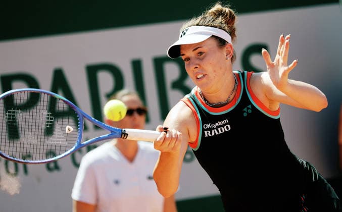 TENNIS - French Open 2026 PARIS,FRANCE,26.MAY.26 - TENNIS - WTA, Tennis Damen Tour, French Open, Roland Garros, Grand Slam. Image shows Linda Noskova (CZE).  GEPAxpictures xMatthiasxHauer