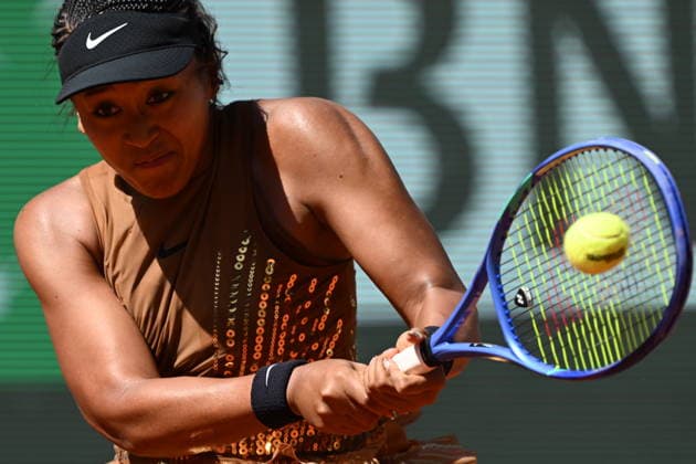 2026 French Open (Roland-Garros) - Day 3 PARIS, FRANCE - MAY 26: Naomi Osaka of Japan in action against Laura Siegemund (not seen) of Germany during a first-round women s singles match on the third day of the French Open (Roland Garros) in Paris, France, on May 26, 2026. Burak Akbulut Anadolu Paris France. Editorial use only. Please get in touch for any other usage.  Copyright: x2026xAnadoluxBurakxAkbulutx