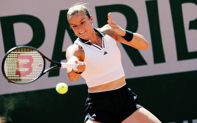 TENNIS - French Open 2026 PARIS,FRANCE,26.MAY.26 - TENNIS - WTA, Tennis Damen Tour, French Open, Roland Garros, Grand Slam. Image shows Maria Sakkari (GRE).  GEPAxpictures xMatthiasxHauer