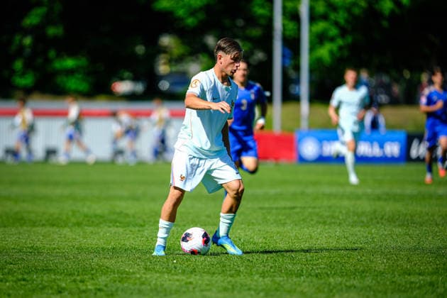 UEFA Under-17 European Championship, EM, Europameisterschaft Estonia 2026 Mathis Chambon in action during the UEFA Under-17 European Championship Group-A match between Italy U-17 vs France U-17 national teams, Tallinn Estonia 26.05.2026 Tallinn A Le Coq Arena Estonia Copyright: xMaurixLevandix