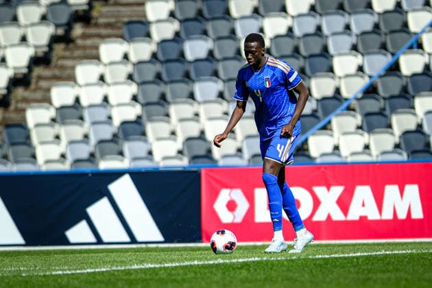 UEFA Under-17 European Championship, EM, Europameisterschaft Estonia 2026 Djibril Diallo in action during the UEFA Under-17 European Championship Group-A match between Italy U-17 vs France U-17 national teams, Tallinn Estonia 26.05.2026 Tallinn A Le Coq Arena Estonia Copyright: xMaurixLevandix