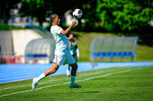 UEFA Under-17 European Championship, EM, Europameisterschaft Estonia 2026 Mael Gernigon in action during the UEFA Under-17 European Championship Group-A match between Italy U-17 vs France U-17 national teams, Tallinn Estonia 26.05.2026 Tallinn A Le Coq Arena Estonia Copyright: xMaurixLevandix