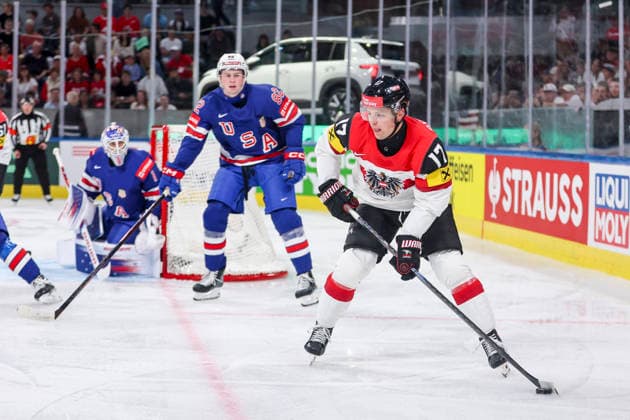 Ice Hockey, World Championship, USA - Austria