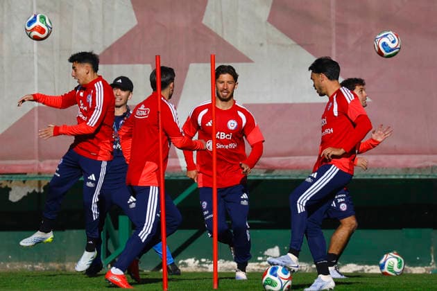 Football, Chile national team, Training