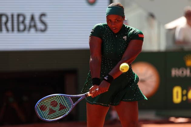 ROLAND GARROS 2026 Thierry Larret MAXPPP - PARIS (75) 26 05 2026 Thierry Larret Maxppp. Tennis. Roland Garros 2026. Internationaux de France de tennis. Stade Roland Garros, Paris (75). Le 26 Mai. Court Philippe CHATRIER : Coco GAUFF (USA) vs Taylor TOWNSEND (USA). PARIS (75) STADE ROLAND GARROS PARIS ILE DE FRANCE FRANCE  Copyright: xMAXPPPxThierryxLarretx TLR202605262342 TLR202605262342