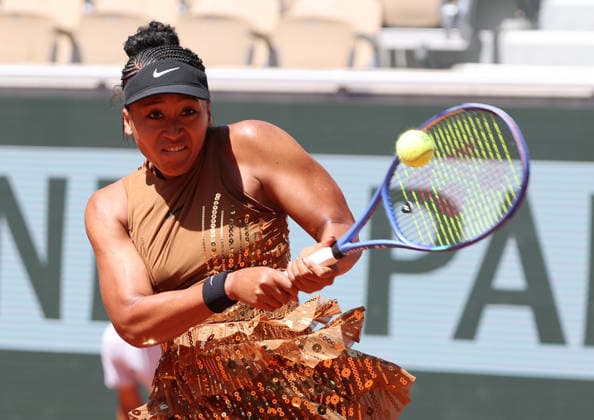 May 26, 2026, Paris, Ile De France, France: NAOMI OSAKA of Japan during the match against L. Siegemund of Germany in the first round of tennis tournament Roland Garros, Paris, France. Paris France - ZUMAc278 20260526_zsp_c278_046 Copyright: xMarcinxCholewinskix