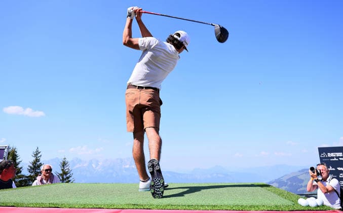 GOLF - Austrian Alpine Open KITZBUEHEL,AUSTRIA,26.MAY.26 - GOLF - DP World Tour, Austrian Alpine Open, GC Kitzbuehel-Schwarzsee-Reith, preview. Image shows Maximilian Steinlechner  GEPAxpictures xAmirxBeganovic