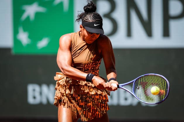 May 26, 2026, Paris, France, France: Naomi OSAKA of Japan during the third day of the Roland-Garros 2026, French Open 2026, Grand Slam tennis tournament at Roland-Garros Stadium on May 26, 2026 in Paris, France. Paris France - ZUMAm308 20260526_zsp_m308_043 Copyright: xMatthieuxMirvillex