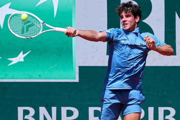 2026.05.26 Paryz Tenis French Open Roland Garros 2026 Thomas Faurel - Valentin Vacherot N z Thomas Faurel Foto Pawel Andrachiewicz PressFocus 2026.05.26 Paris Tennis - French Open Roland Garros 2026 Thomas Faurel - Valentin Vacherot Thomas Faurel Credit: Pawel Andrachiewicz PressFocus NEWSPIX.PL --- newspix.pl 