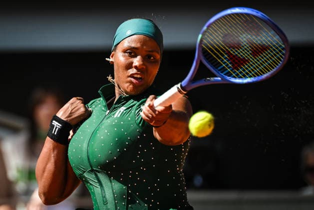 May 26, 2026, Paris, France, France: Taylor TOWNSEND of United States during the third day of the Roland-Garros 2026, French Open 2026, Grand Slam tennis tournament at Roland-Garros Stadium on May 26, 2026 in Paris, France. Roland Garros 2026 - Day 3  - ZUMAm308 20260526_zsp_m308_051 Copyright: xMatthieuxMirvillex