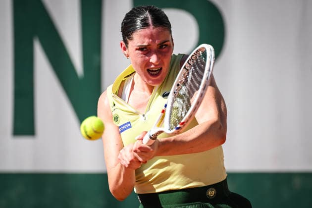 May 26, 2026, Paris, France, France: Elsa JACQUEMOT of France during the third day of the Roland-Garros 2026, French Open 2026, Grand Slam tennis tournament at Roland-Garros Stadium on May 26, 2026 in Paris, France. Roland Garros 2026 - Day 3  - ZUMAm308 20260526_zsp_m308_054 Copyright: xMatthieuxMirvillex