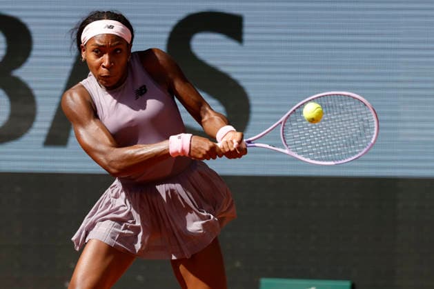 May 26, 2026, Paris, Paris, France: Coco GAUFF (USA) in action during the tennis Grand Slam of Roland Garros 2026, at Roland Garros Stadium - on May 26 2026 .Paris - France Paris France - ZUMAb253 20260526_zsp_b253_484 Copyright: xLoicxBaratouxx