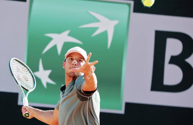 TENNIS - French Open 2026 PARIS,FRANCE,26.MAY.26 - TENNIS - ATP, Tennis Herren World Tour, French Open, Roland Garros, Grand Slam. Image shows Luciano Darderi (ITA).  GEPAxpictures xMatthiasxHauer