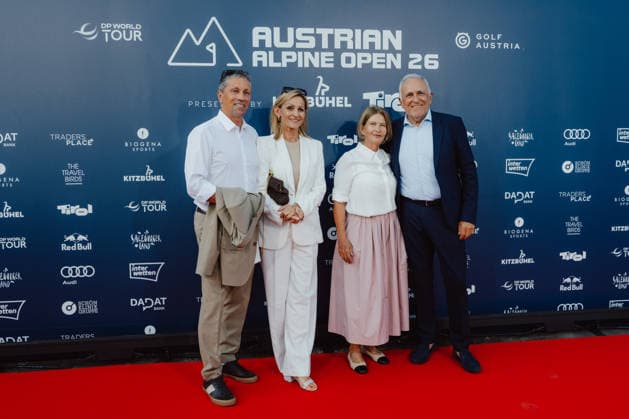 GOLF - Austrian Alpine Open KITZBUEHEL,AUSTRIA,26.MAY.26 - GOLF - DP World Tour, Austrian Alpine Open, GC Kitzbuehel-Schwarzsee-Reith, preview. Image shows participants.  GEPAxpictures xAlexanderxSolc