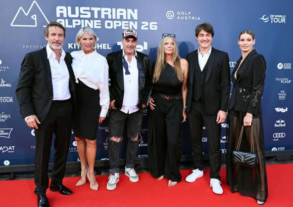 Golf, DP World Tour, Austrian Alpine Open in Kitzbühel, Gala before the start of the tournament