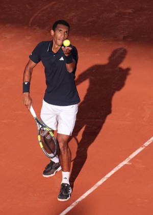 Felix Auger Aliassime CAN , Men s Singles, Men s Singles Tennis French Open 2026 Roland Garros Paris France 26 May 2026 Copyright: xJuergenxHasenkopfx