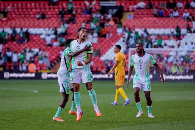 Unity Cup 2026 Semi-Finals Nigeria v Zimbabwe Femi Azeez of Nigeria scores to make it 1-0 during the Unity Cup 2026 Semi-Finals match Nigeria vs Zimbabwe at The Valley, London, United Kingdom on 26 May 2026 (Photo by Maynard Manyowa News Images) London The Valley Greater London United Kingdom Copyright: xMaynardxManyowa NewsxImagesx