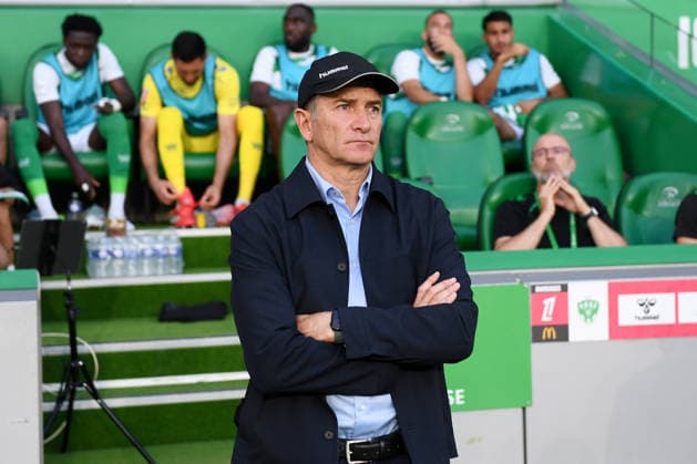 AS Saint Etienne v OGC Nice - Ligue 1 McDonald s 2025 2026 - Relegation Promotion Playoffs Philippe MONTANIER (Entraineur Saint-Etienne ASSE) during the Ligue 1 Relegation Promotion match between Saint Etienne and Nice at Stade Geoffroy-Guichard on May 26, 2026 in Saint-Etienne, France. Saint-Etienne France  Copyright: xFEPx 776502188