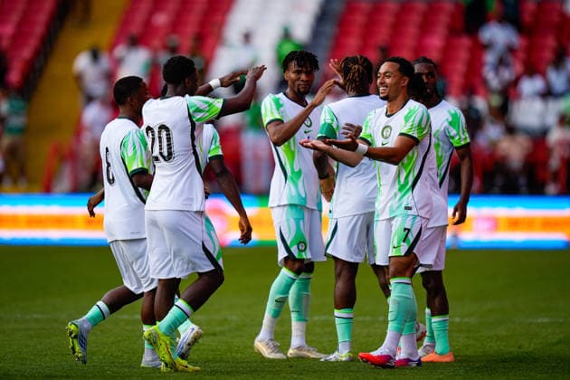 Nigeria v Zimbabwe - Unity Cup 2026 Femi Azeez of Nigeria scores to make it 1-0 during the Unity Cup 2026 Semi-Finals match between Nigeria and Zimbabwe at The Valley in London, United Kingdom, on May 26, 2026. London United Kingdom  Copyright: xNewsxImagesx originalFilename:cosgrove-unitycup260526_npmjM.jpg