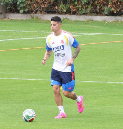 Colombia national team, Nationalteam Training Ahead Of The 2026 World Cup James Rodriguez of the Colombian national team trains ahead of the 2026 World Cup, in Bogota, Colombia, on may 26, 2026. Bogota Colombia  Copyright: xDanielxGarzonxHerazox originalFilename:garzonherazo-colombia260526_nppXR.jpg