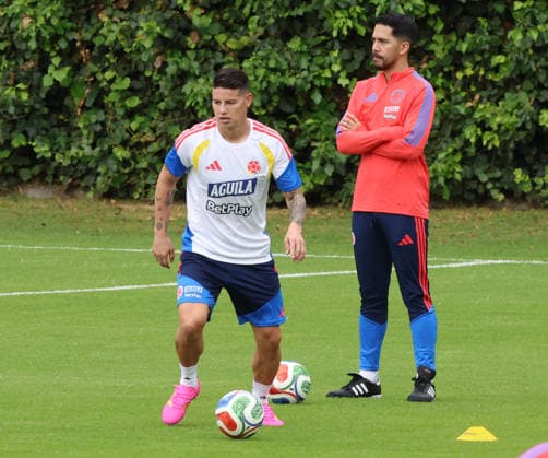 Colombia national team, Nationalteam Training Ahead Of The 2026 World Cup James Rodriguez of the Colombian national team trains ahead of the 2026 World Cup, in Bogota, Colombia, on may 26, 2026. Bogota Colombia  Copyright: xDanielxGarzonxHerazox originalFilename:garzonherazo-colombia260526_npG4T.jpg