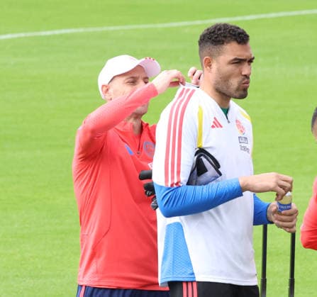 Colombia national team, Nationalteam Training Ahead Of The 2026 World Cup Alvaro Montero of the Colombian national team trains in preparation for the 2026 World Cup, in Bogota, Colombia, on may 26, 2026. Bogota Colombia  Copyright: xDanielxGarzonxHerazox originalFilename:garzonherazo-colombia260526_nps0j.jpg