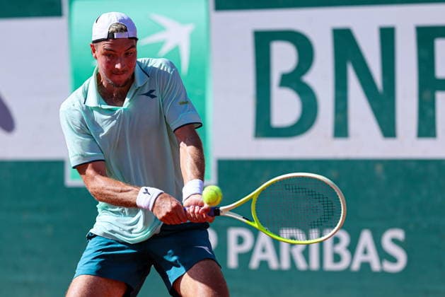 2026.05.26 Paryz Tenis French Open Roland Garros 2026 Alexander Bublik - Jan-Lennard Struff N z Jan-Lennard Struff Foto Pawel Andrachiewicz PressFocus 2026.05.26 Paris Tennis - French Open Roland Garros 2026 Alexander Bublik - Jan-Lennard Struff Jan-Lennard Struff Credit: Pawel Andrachiewicz PressFocus NEWSPIX.PL --- newspix.pl 