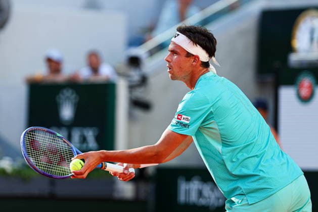 2026.05.26 Paryz Tenis French Open Roland Garros 2026 Felix Auger-Aliassime - Daniel Altmaier N z Daniel Altmaier Foto Pawel Andrachiewicz PressFocus 2026.05.26 Paris Tennis - French Open Roland Garros 2026 Felix Auger-Aliassime - Daniel Altmaier Daniel Altmaier Credit: Pawel Andrachiewicz PressFocus NEWSPIX.PL --- newspix.pl 