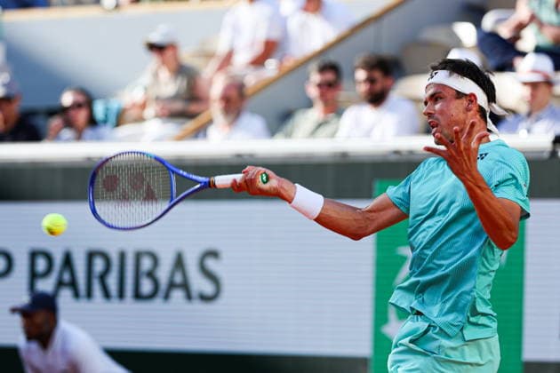 2026.05.26 Paryz Tenis French Open Roland Garros 2026 Felix Auger-Aliassime - Daniel Altmaier N z Daniel Altmaier Foto Pawel Andrachiewicz PressFocus 2026.05.26 Paris Tennis - French Open Roland Garros 2026 Felix Auger-Aliassime - Daniel Altmaier Daniel Altmaier Credit: Pawel Andrachiewicz PressFocus NEWSPIX.PL --- newspix.pl 