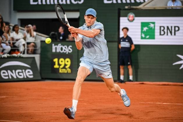 May 26, 2026, Paris, France, France: Jannik SINNER of Italy during the third day of the Roland-Garros 2026, French Open 2026, Grand Slam tennis tournament at Roland-Garros Stadium on May 26, 2026 in Paris, France. Paris France - ZUMAm308 20260526_zsp_m308_074 Copyright: xMatthieuxMirvillex