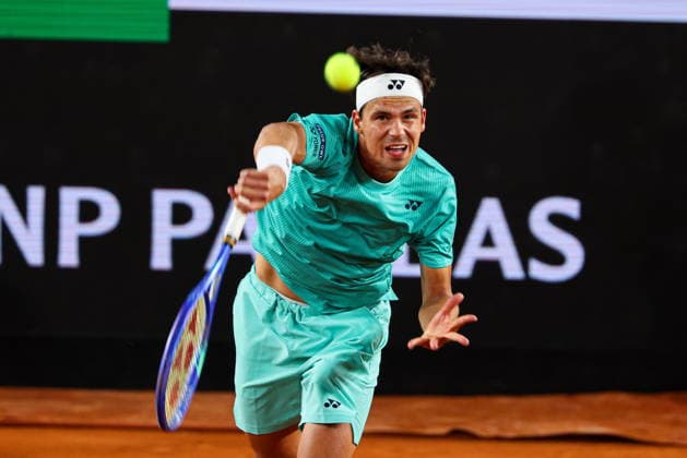 2026.05.26 Paryz Tenis French Open Roland Garros 2026 Felix Auger-Aliassime - Daniel Altmaier N z Daniel Altmaier Foto Pawel Andrachiewicz PressFocus 2026.05.26 Paris Tennis - French Open Roland Garros 2026 Felix Auger-Aliassime - Daniel Altmaier Daniel Altmaier Credit: Pawel Andrachiewicz PressFocus NEWSPIX.PL --- newspix.pl 