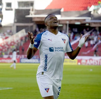 FBL LIBERTADORES LIGA VS ALWAYS READY Quito May 26, 2026 Liga Deportiva Universitaria receives Always Ready for one more date of the Copa Libertadores at the Gonzalo Pozo Ripalda stadium API DANIEL MOLINEROS Quito Pichincha Ecuador Copyright: xDanielxMolinerosx